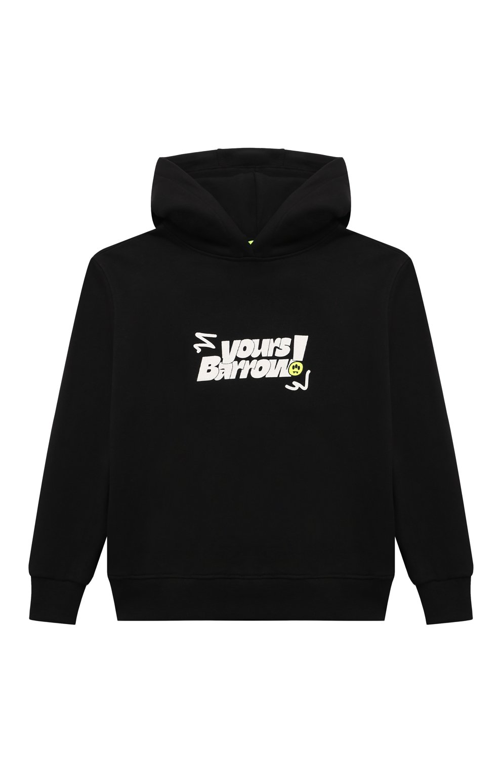 Хлопковое худи BARROW, арт. F4BKJUHS060, фото 1