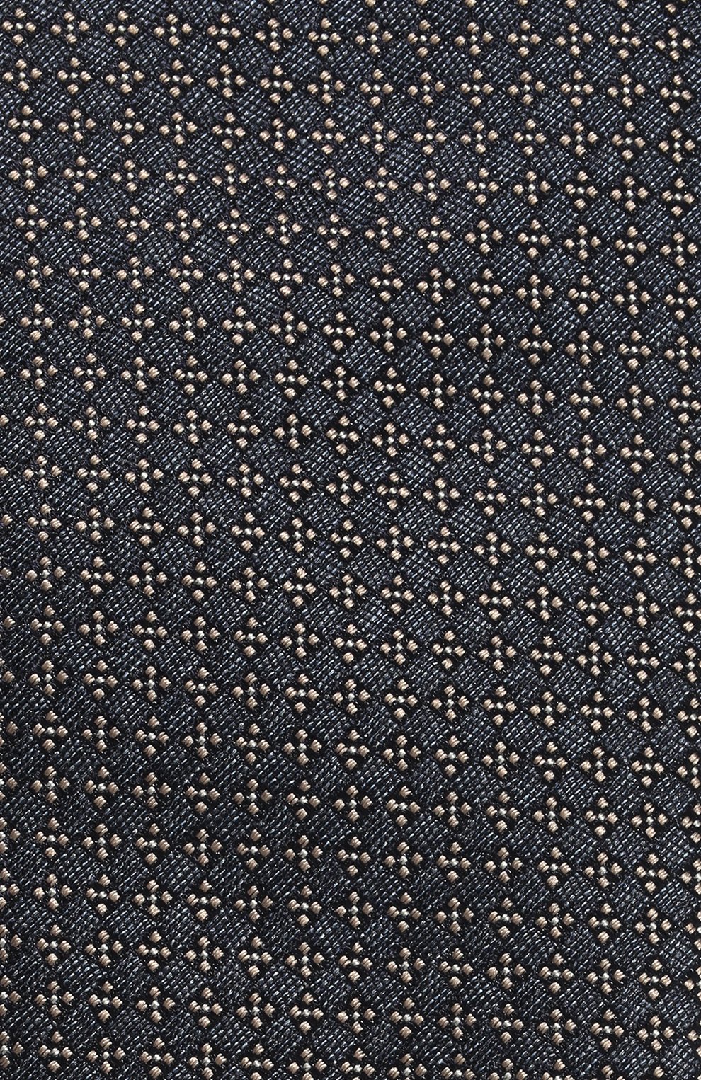 Шелковый галстук CANALI темно-синего цвета по цене 16600 руб., арт. 18/HJ03523, фото 4 Шелковый галстук CANALI, арт. 18/HJ03523, фото 4