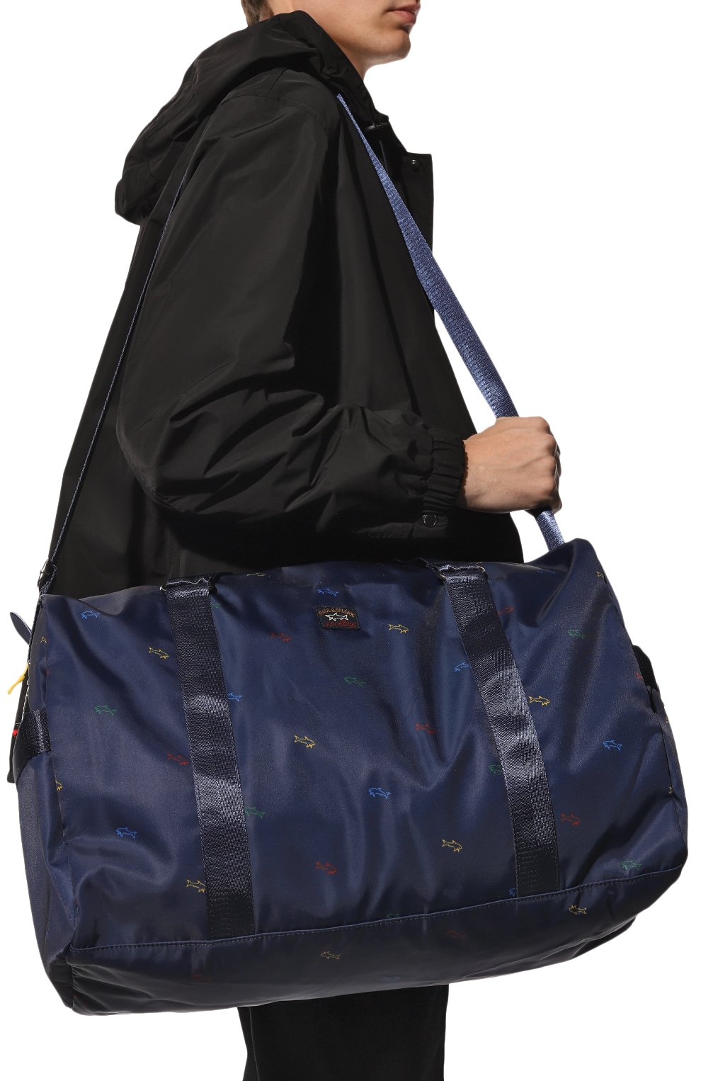 Сумка PAUL&SHARK темно-синего цвета по цене 29150 руб., арт. 22418105, фото 2 Сумка PAUL&SHARK, арт. 22418105, фото 2