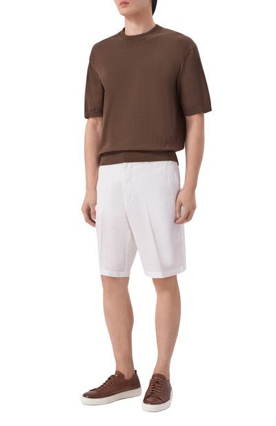 Льняные шорты 120% LINO, арт. 33ALIM2137/0253/000, фото 2