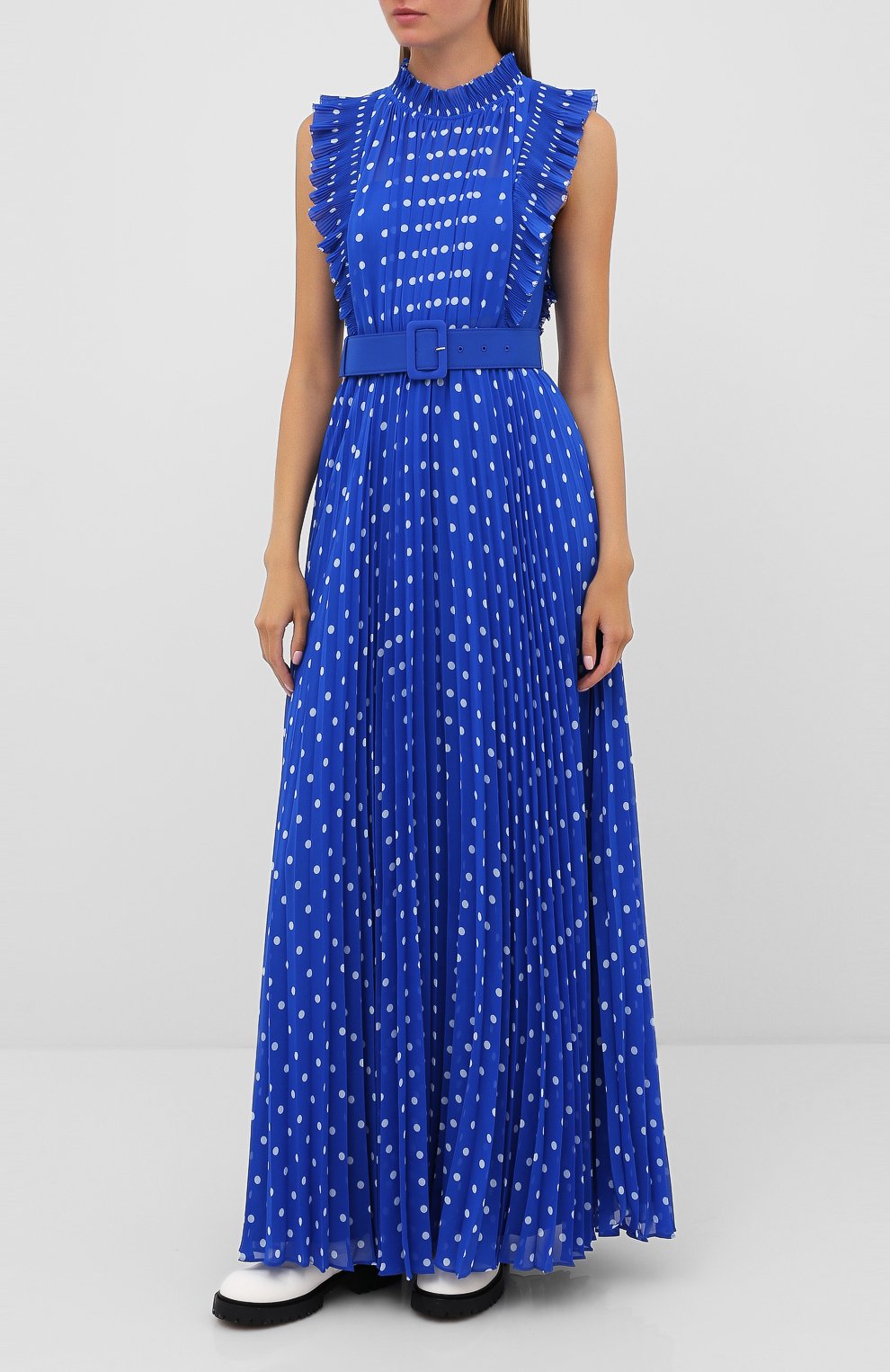 Платье с поясом SELF-PORTRAIT, арт. PF20-132, фото 3
