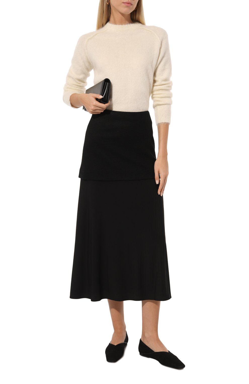 Замшевые балетки everyday TOTEME, арт. 243-WAS2759-LE0071, фото 2