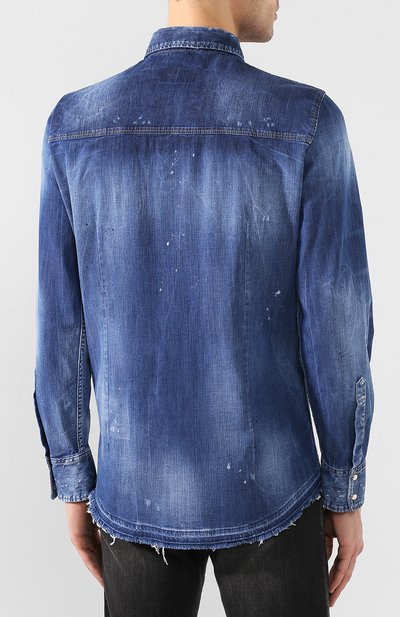 Джинсовая рубашка DSQUARED2, арт. S79DL0001/S30341, фото 4