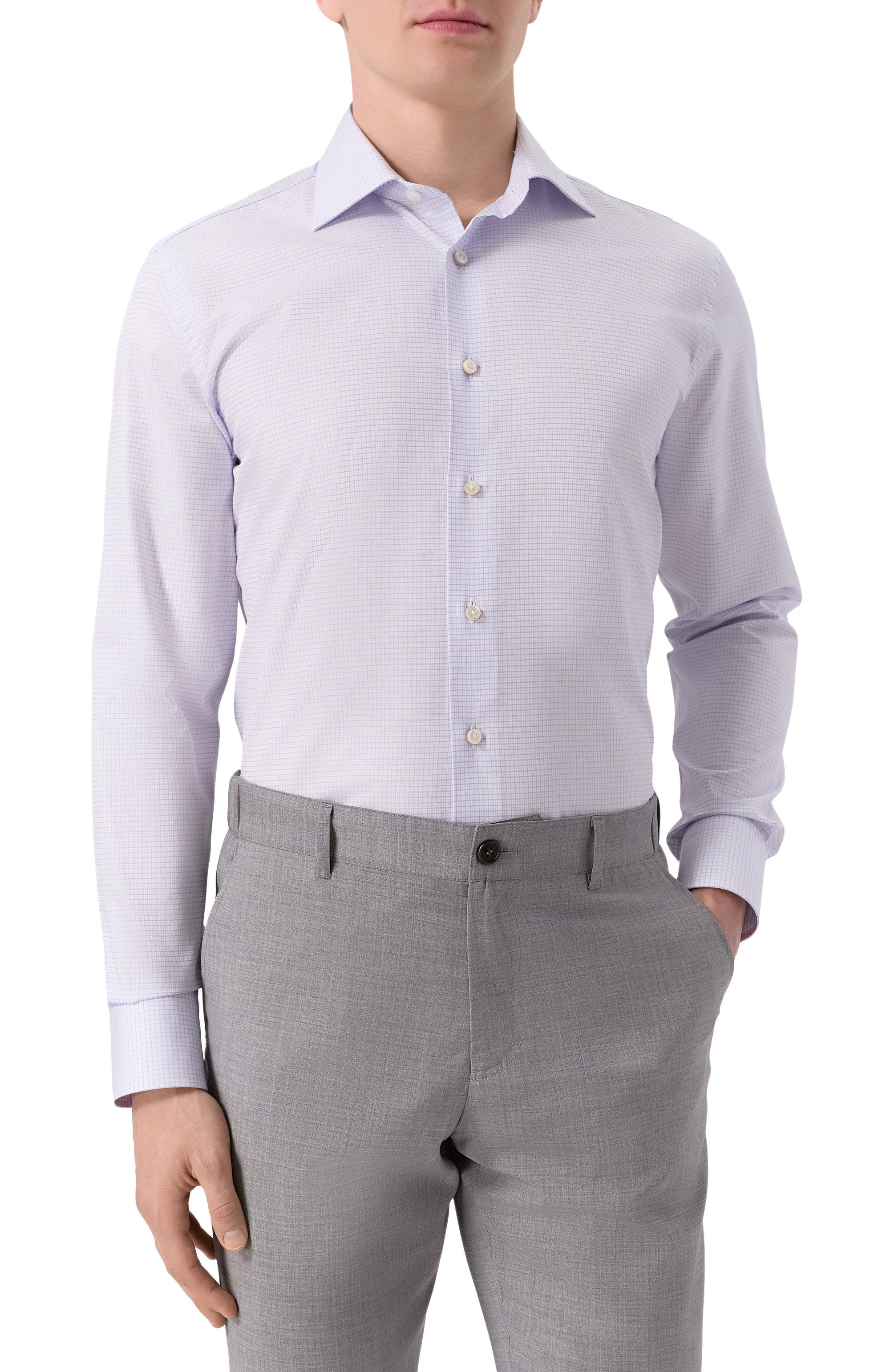 Хлопковая сорочка CANALI, арт. ECL7018/GX03480, фото 3