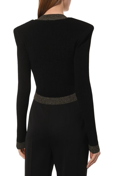 Кардиган из вискозы BALMAIN, арт. AF1KL013KD74, фото 4