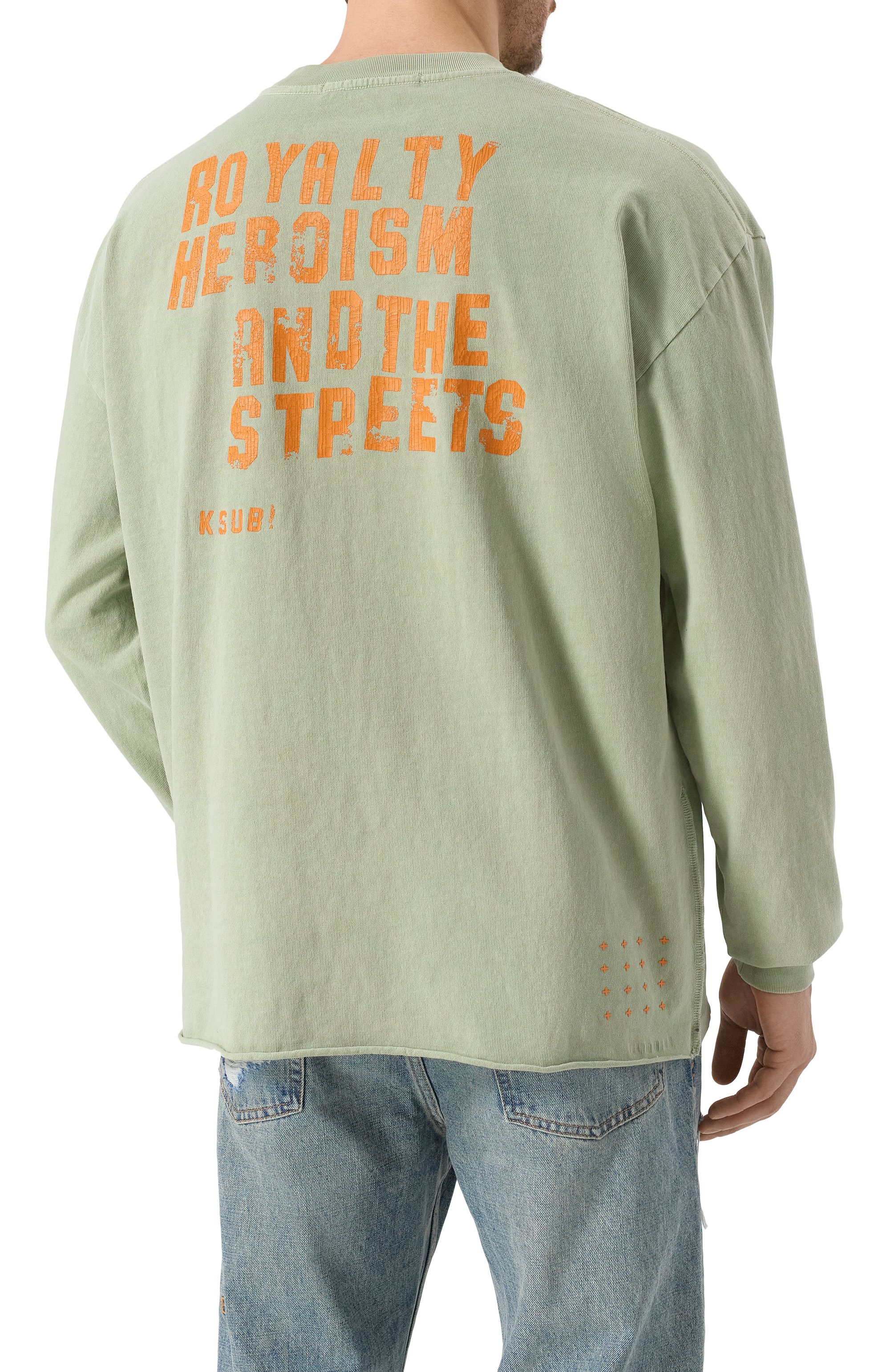 Хлопковый лонгслив KSUBI, арт. MPS25TE022, фото 4