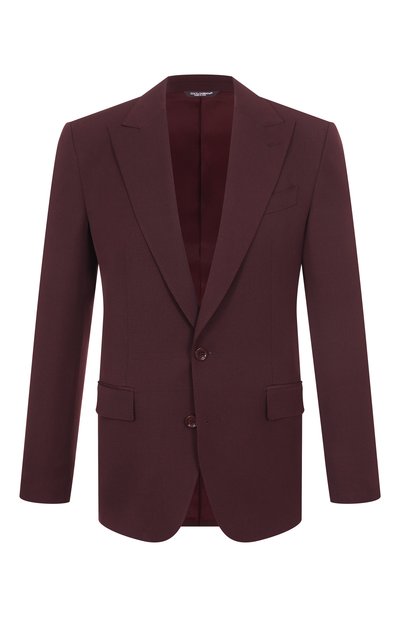 Мужской шерстяной пиджак DOLCE & GABBANA, арт. G2TV4T/FU20W