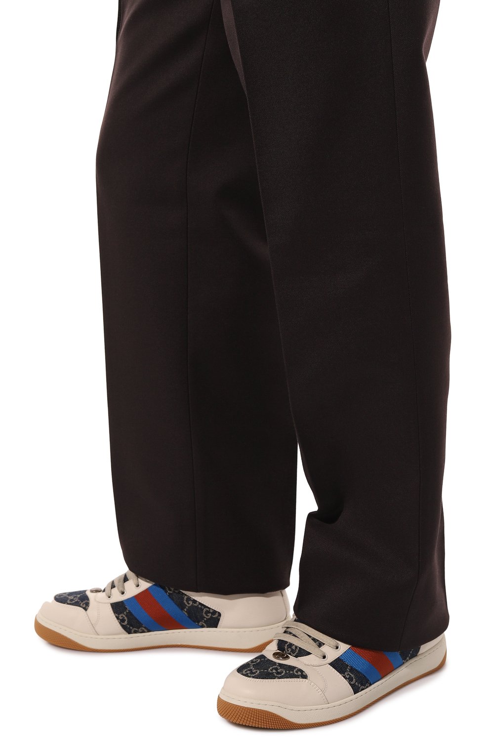 Комбинированные кеды screener GUCCI, арт. 576223 2KQ40, фото 3