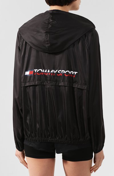 Куртка TOMMY SPORT черно-белого цвета по цене 8990 руб., арт. S10S100418, фото 4 Куртка TOMMY SPORT, арт. S10S100418, фото 4