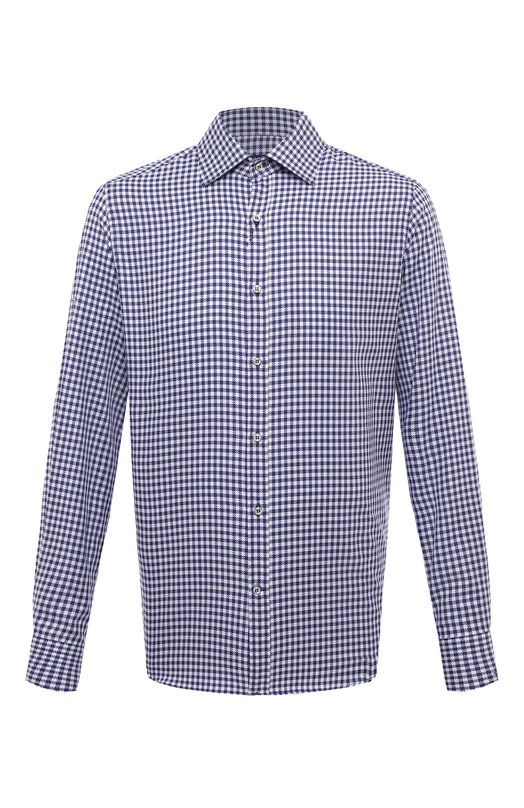 Хлопковая рубашка Paul&Shark 14313151CF Синий 14313151CF