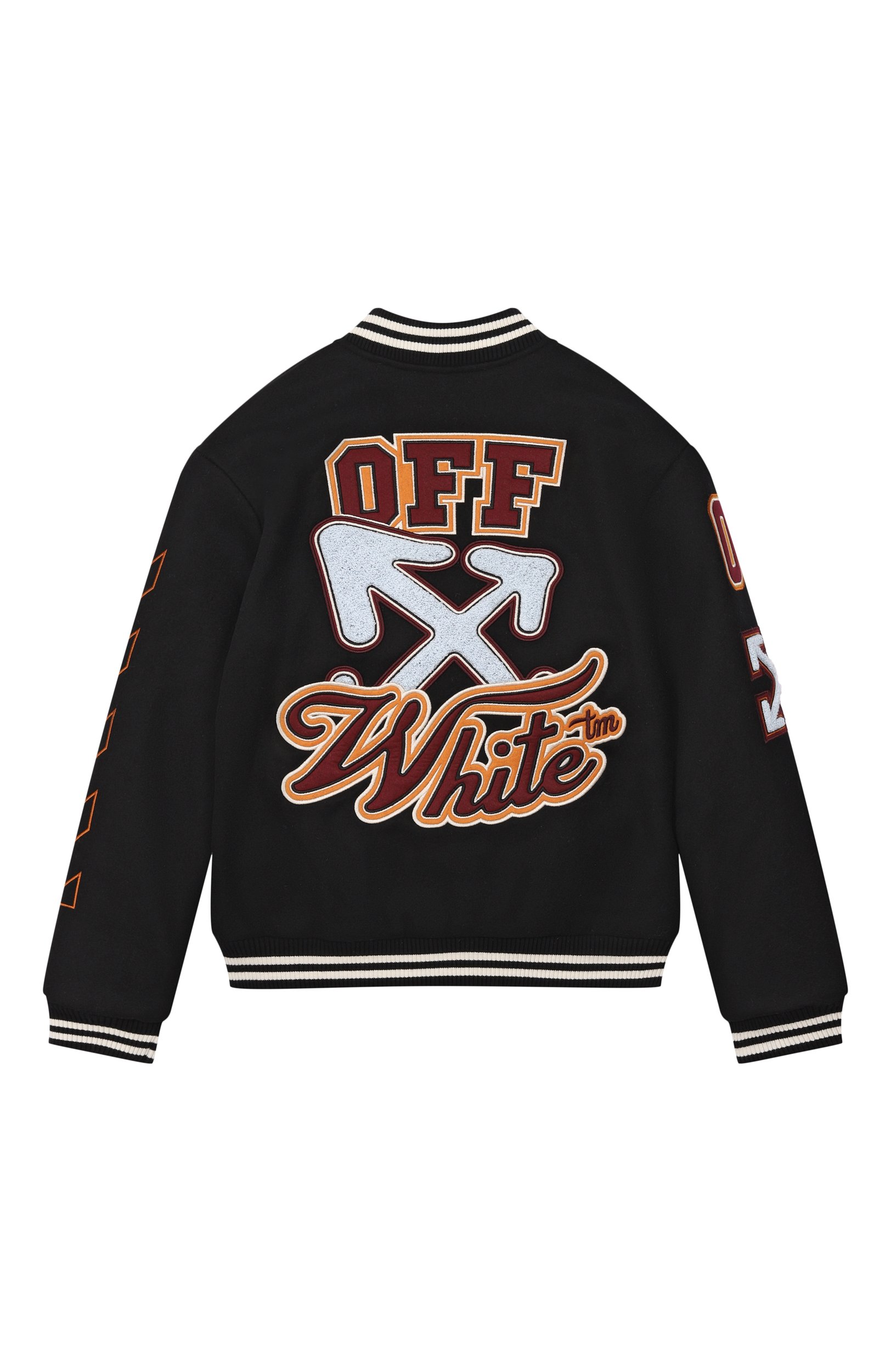 Шерстяной бомбер OFF-WHITE, арт. 0BEH001F26FAB0010_001, фото 2