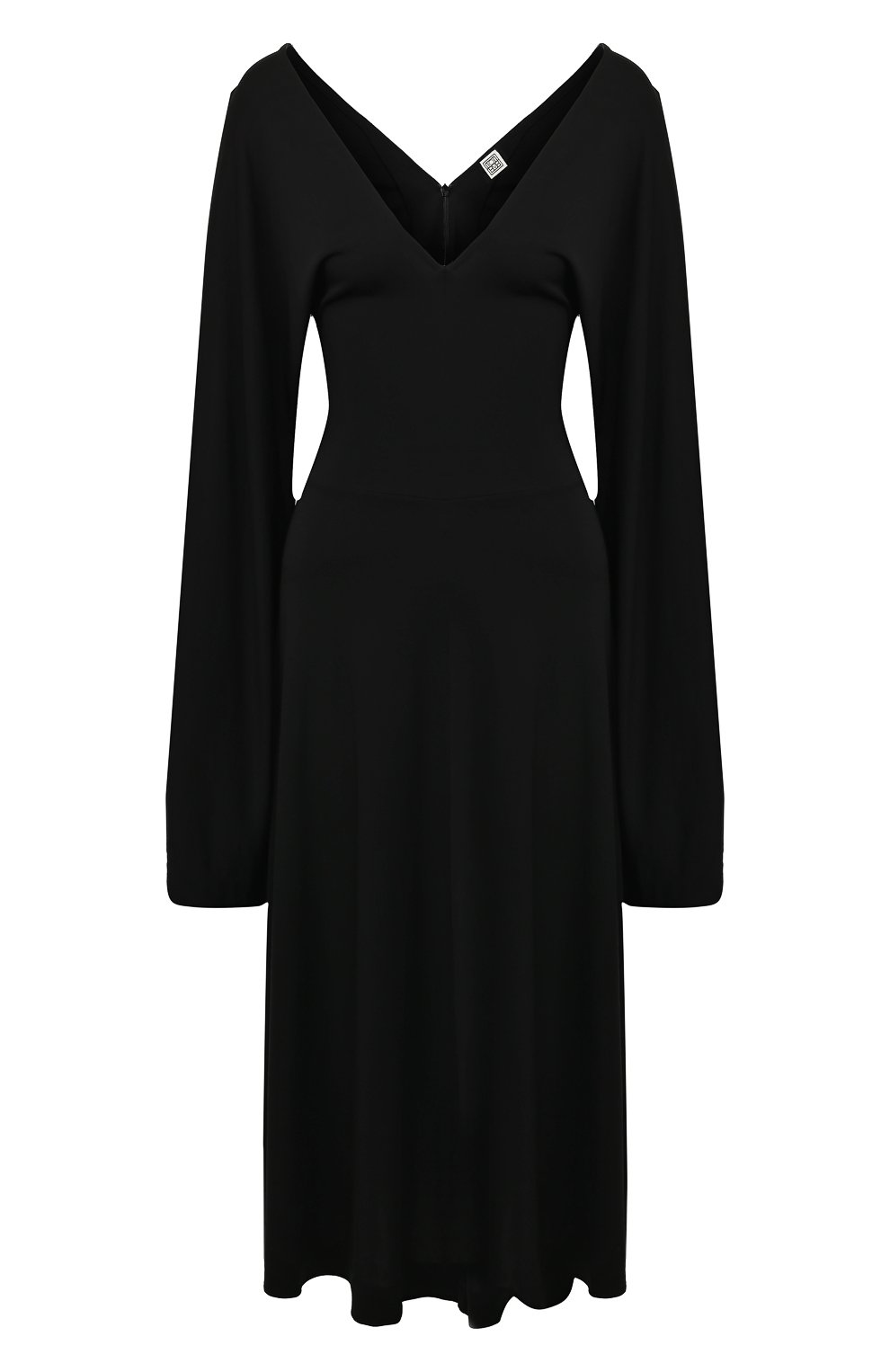 Платье TOTEME черного цвета по цене 39450 руб., арт. B0LBEC 202-611-771, фото 1 Платье TOTEME, арт. B0LBEC 202-611-771, фото 1