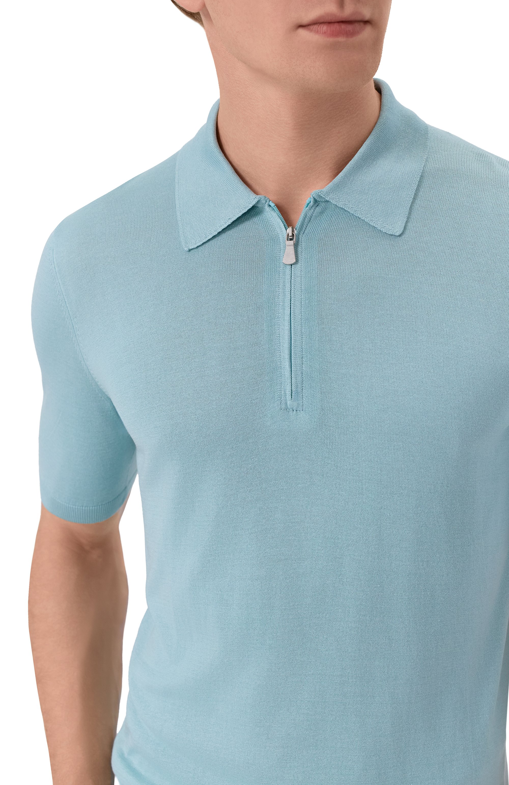 Шелковое поло GRAN SASSO, арт. 43166/23503, фото 5