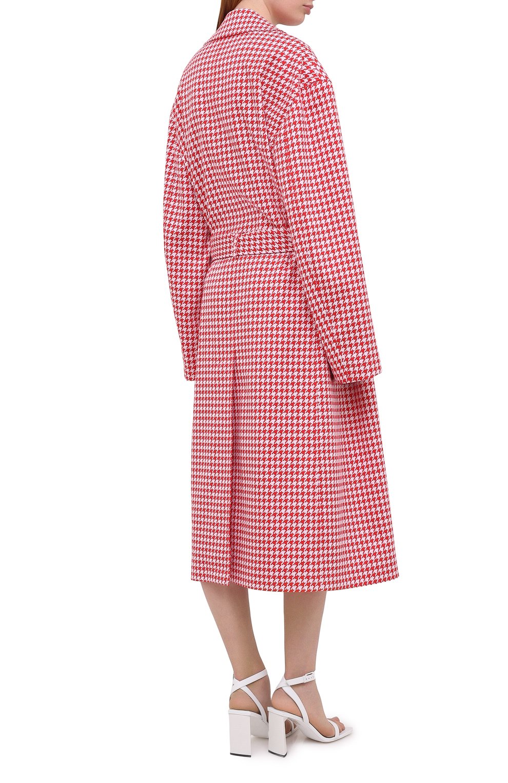 Пальто BALENCIAGA красного цвета по цене 213500 руб., арт. 626569/TIP05, фото 4 Пальто BALENCIAGA, арт. 626569/TIP05, фото 4