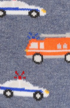 Детские хлопковые носки FALKE синего цвета, арт. 12297 | Фото 2 (Материал: Хлопок, Текстиль; Нос: Не проставлено; Мальчики Кросс-КТ: Носки)