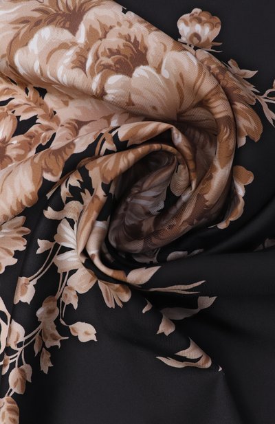 Шелковый платок DOLCE & GABBANA разноцветного цвета по цене 69950 руб., арт. FN090R/GDC9D, фото 3 Шелковый платок DOLCE & GABBANA, арт. FN090R/GDC9D, фото 3
