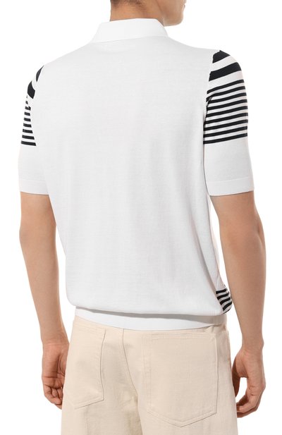 Поло из хлопка и шелка ZILLI, арт. KZP002M0142VYC000, фото 4