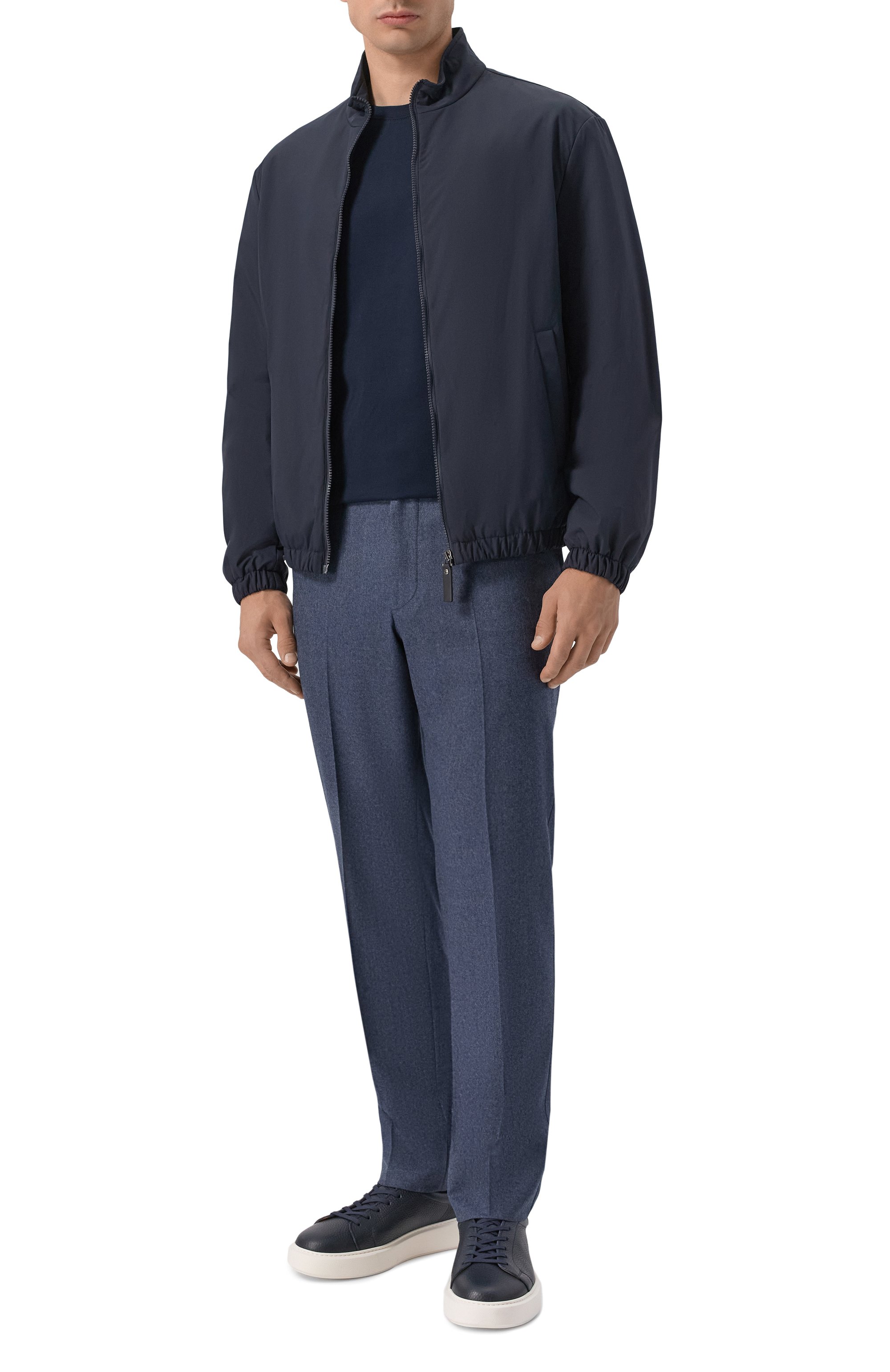 Шерстяные брюки CORNELIANI, арт. 284L25/2A18111, фото 2