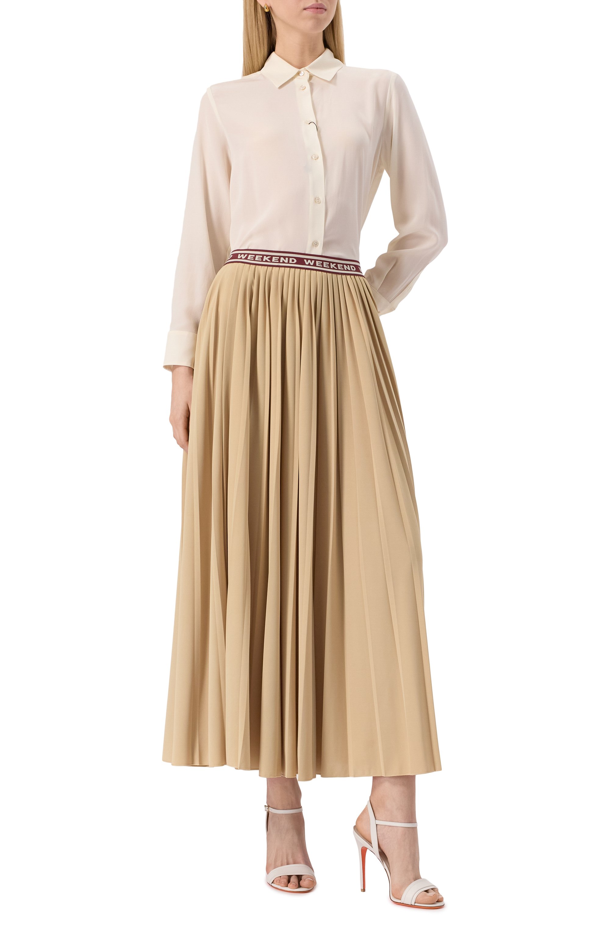 Плиссированная юбка WEEKEND MAX MARA, арт. BLEU, фото 2