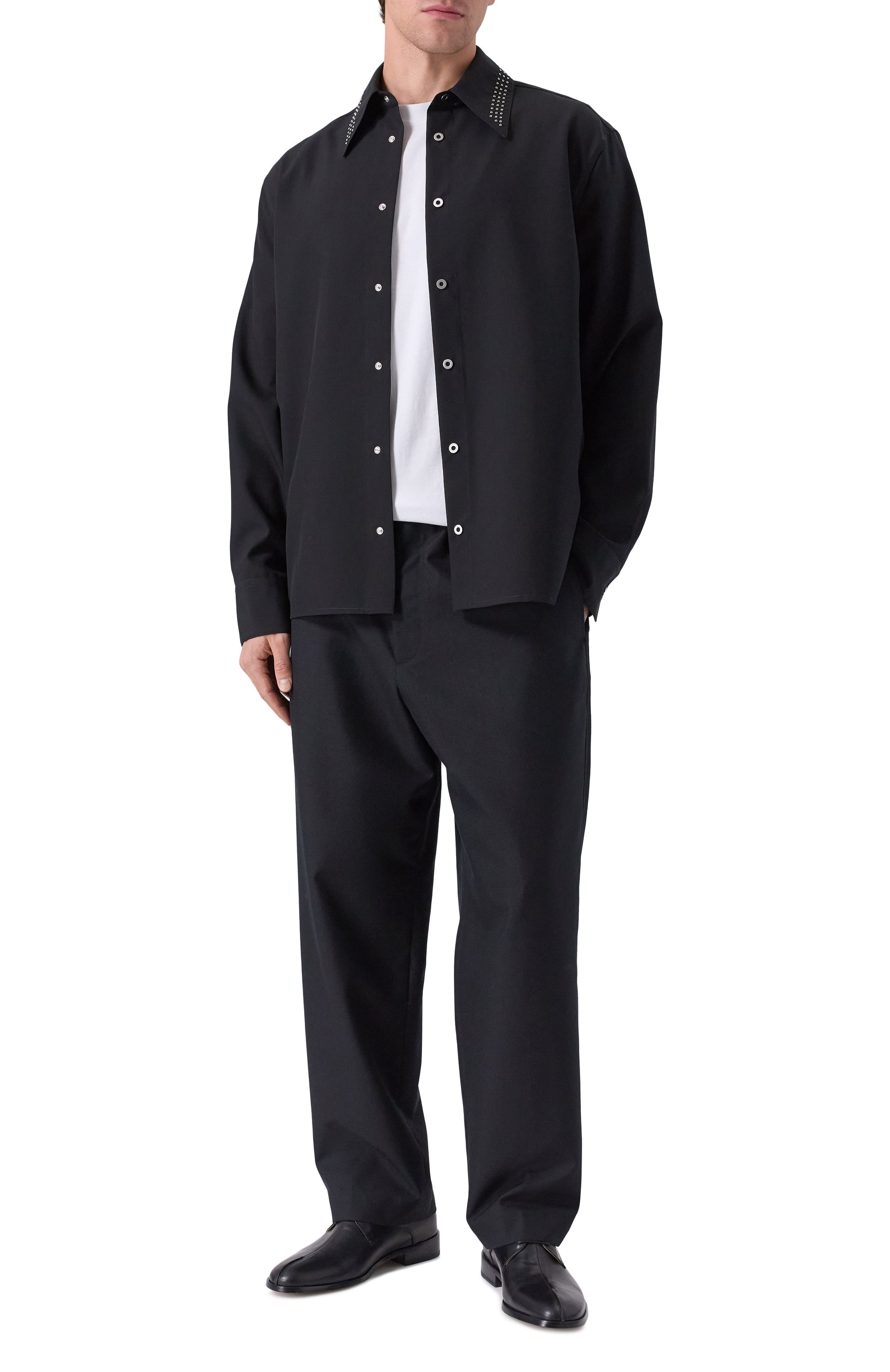 Шерстяная рубашка JIL SANDER, арт. J22DL0318-J40249, фото 2