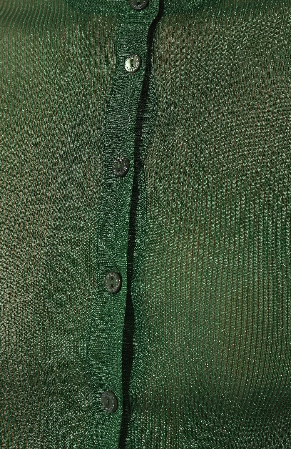 Кардиган DOLCE & GABBANA зеленого цвета по цене 98850 руб., арт. FXH23T/JDMR3, фото 5 Кардиган DOLCE & GABBANA, арт. FXH23T/JDMR3, фото 5