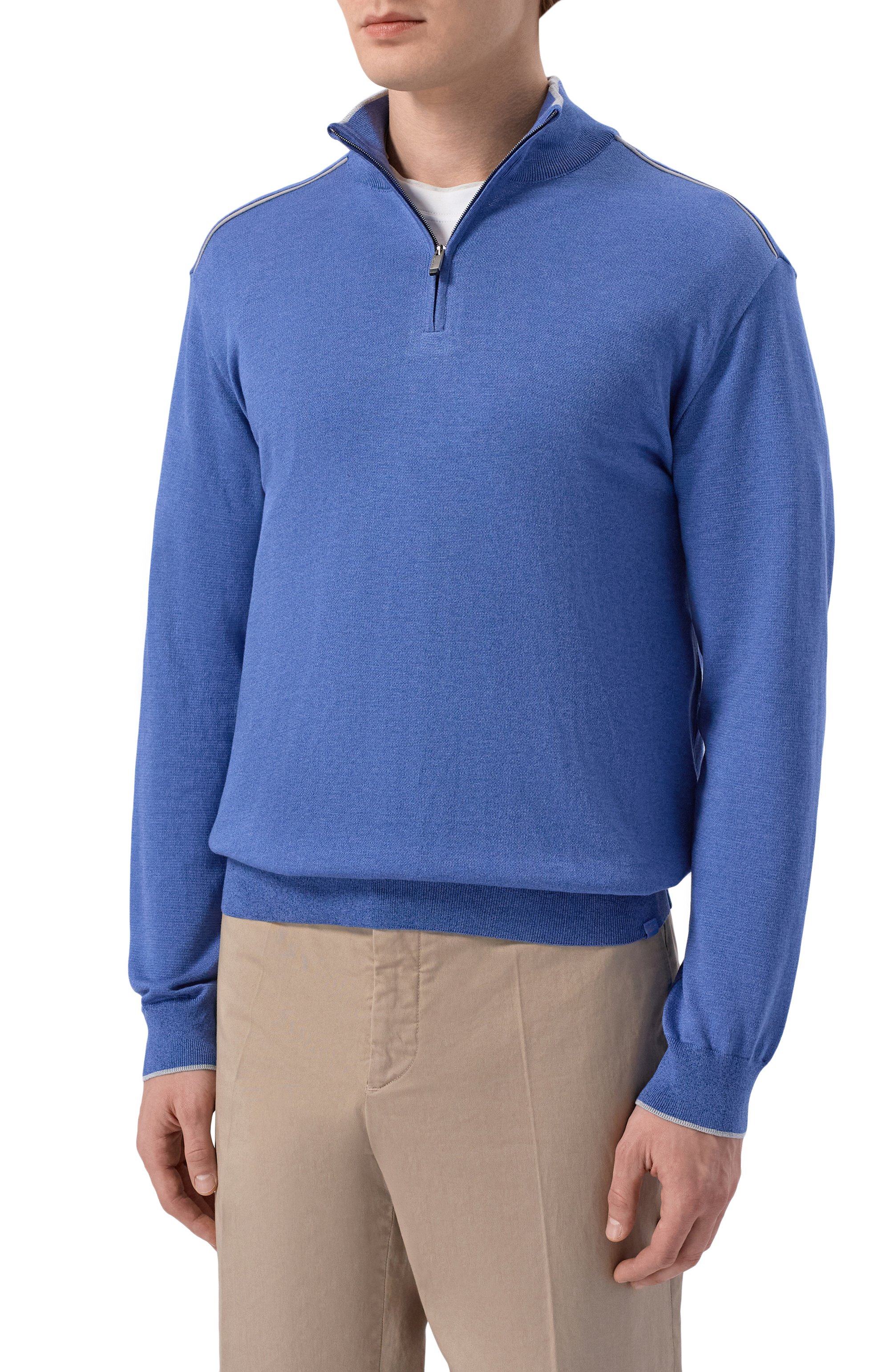 Джемпер из шелка и хлопка PAUL&SHARK, арт. 26411637, ф ото 3