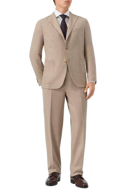 Хлопковая сорочка Zegna 9MS0BA/CT1031 Белый  9MS0BA/CT1031 Фото 2
