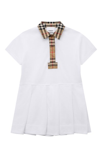 Хлопковое платье BURBERRY, арт. 8053562A1464, фото 1