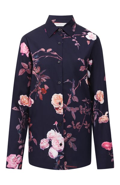 Женская хлопковая рубашка DRIES VAN NOTEN, арт. 192-10742-8007