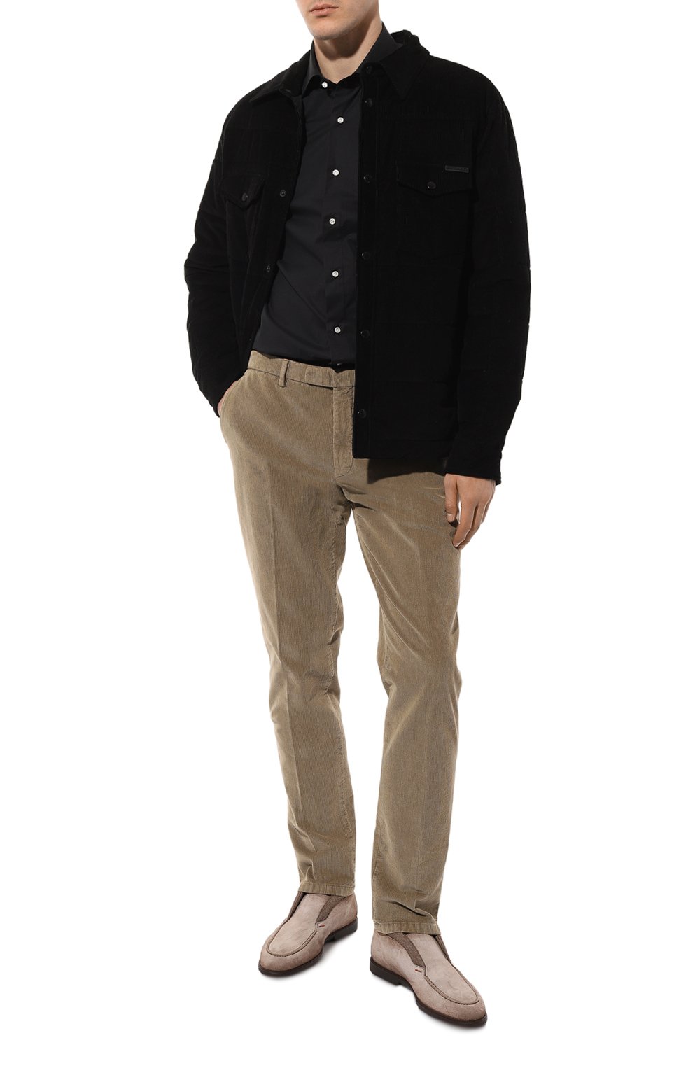 Замшевые ботинки malibu SANTONI, арт. MGAG18974DKTGGEX, фото 2