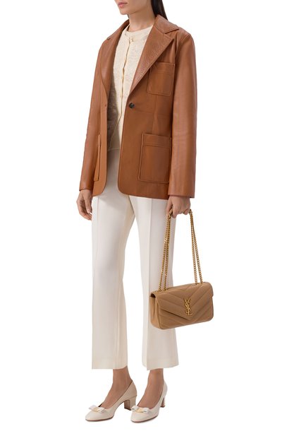 Кожаные туфли vara bow 50 FERRAGAMO, арт. 01L116/791, фото 3