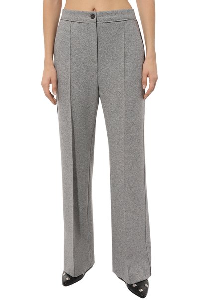 Шерстяные брюки ANTONELLI FIRENZE серого цвета по цене 47950 руб., арт. K8050/816C, фото 3 Шерстяные брюки ANTONELLI FIRENZE, арт. K8050/816C, фото 3