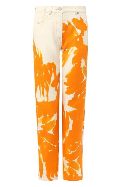 Женские джинсы с принтом DRIES VAN NOTEN, арт. 191-32410-7111