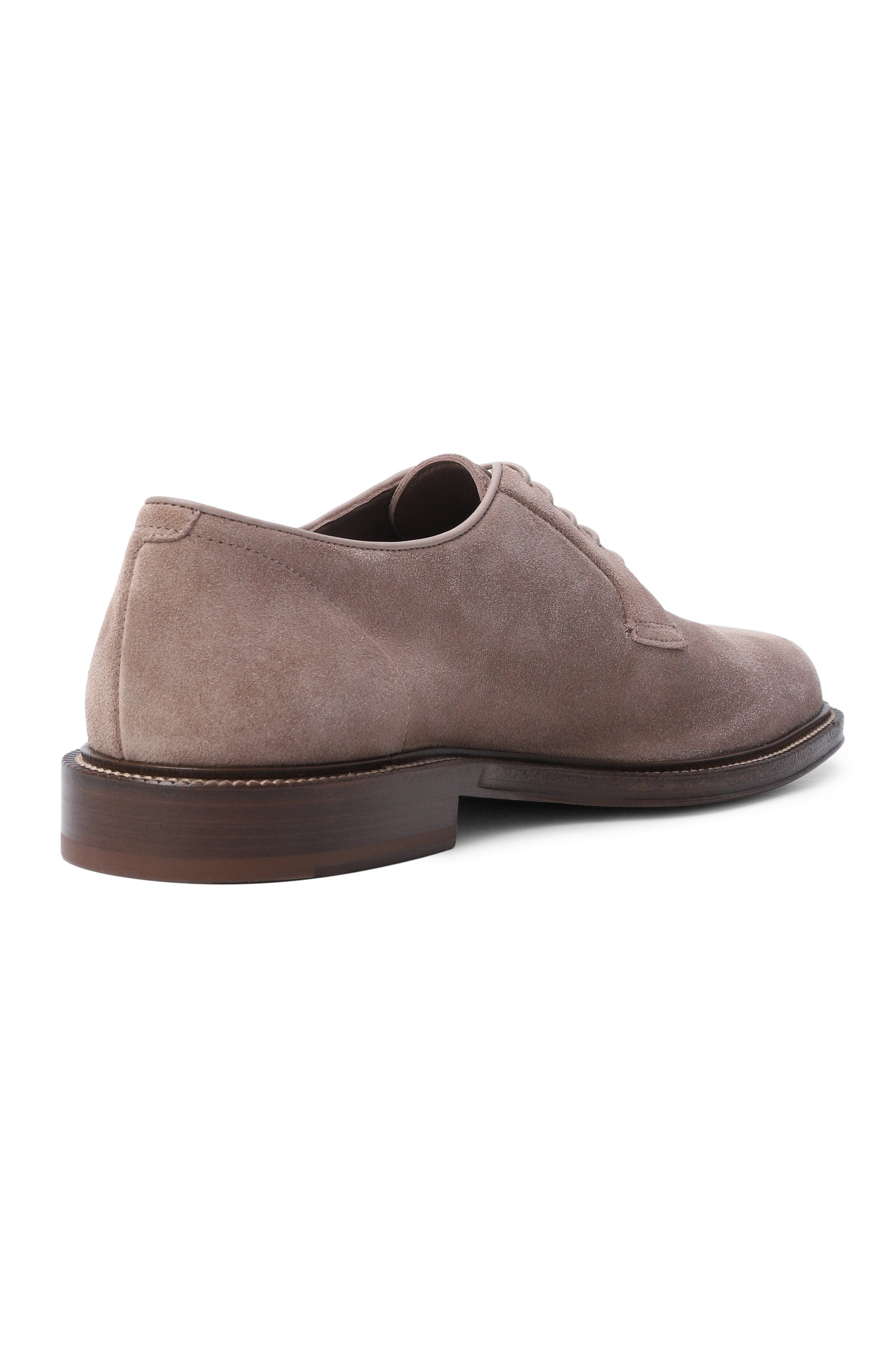 Замшевые дерби BRUNELLO CUCINELLI, арт. MZUPAIT654, фото 4