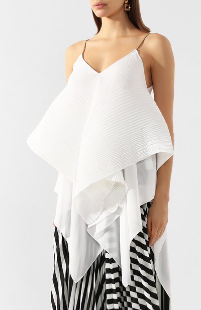 Топ LOEWE белого цвета по цене 86450 руб., арт. S540333X82, фото 3 Топ LOEWE, арт. S540333X82, фото 3