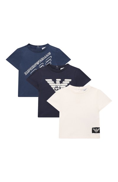 Комплект из трех футболок EMPORIO ARMANI, арт. 6DHDJ6/4J54Z, фото 1