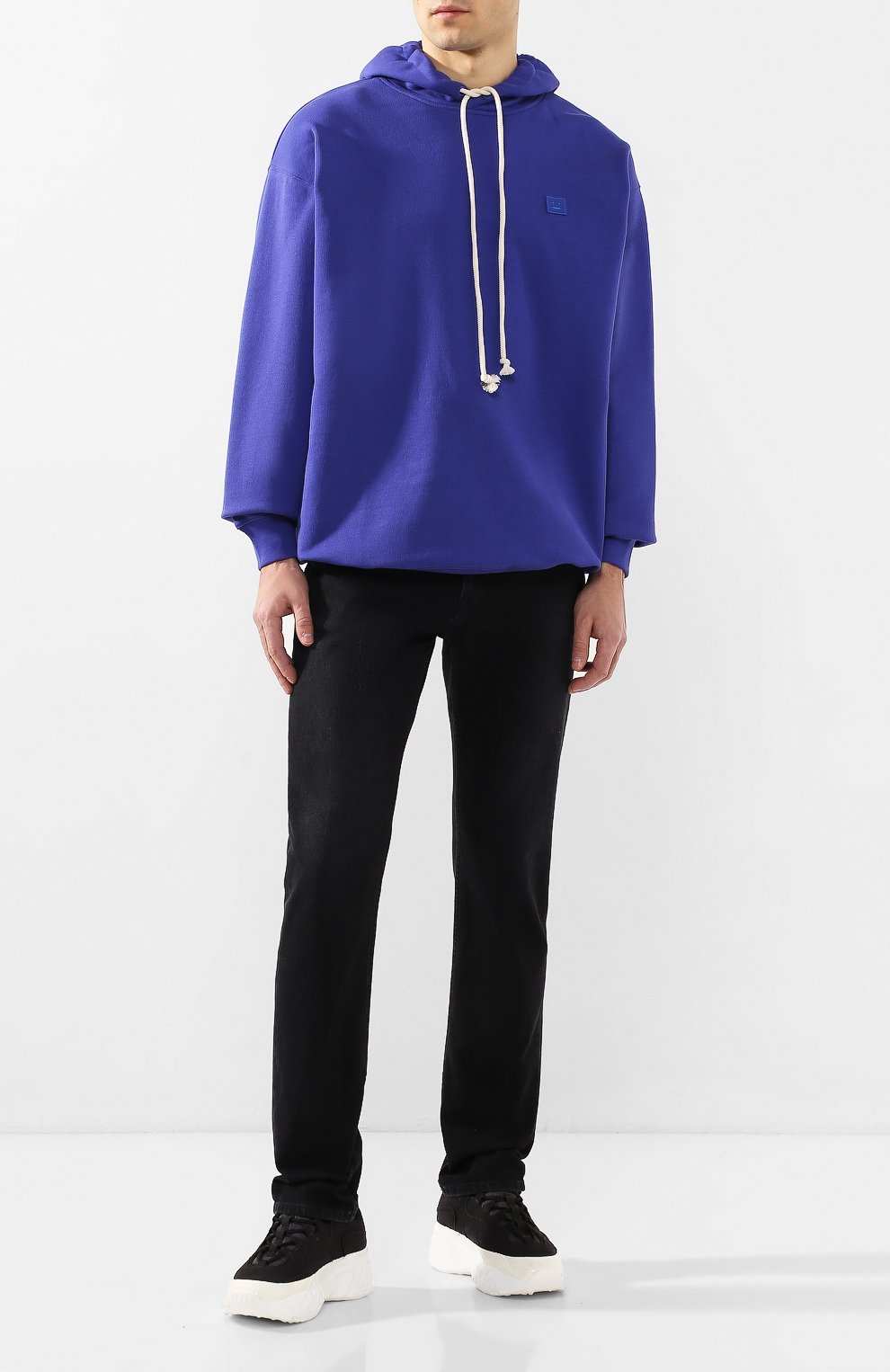 Хлопковое худи ACNE STUDIOS, арт. CI0009/M, фото 2