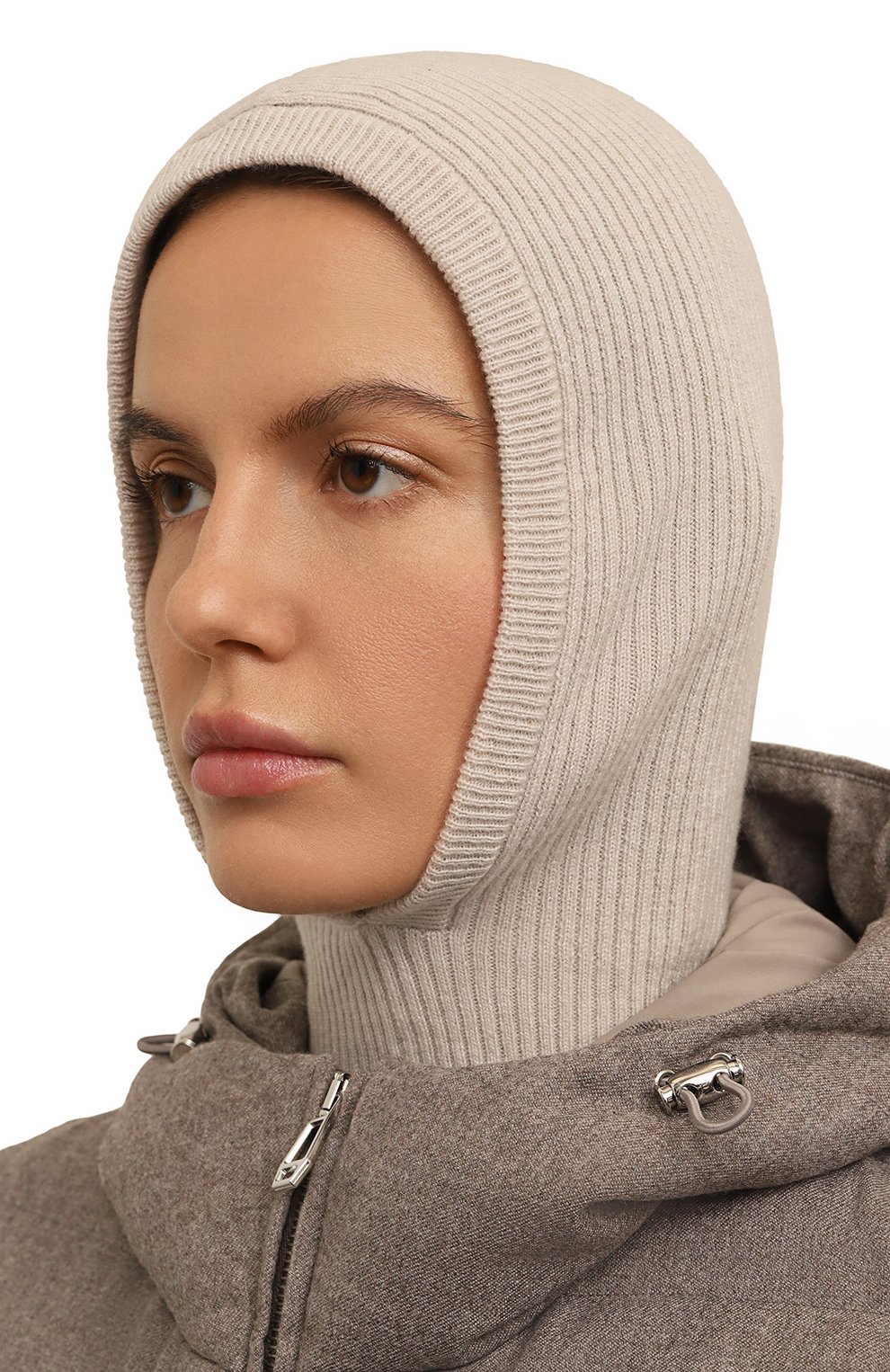 Кашемировая балаклава AGNONA, арт. MA08040E/1K120LE, фото 2