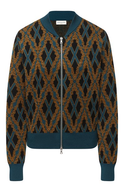 Женский кардиган из шерсти и вискозы DRIES VAN NOTEN, арт. 202-11235-1715