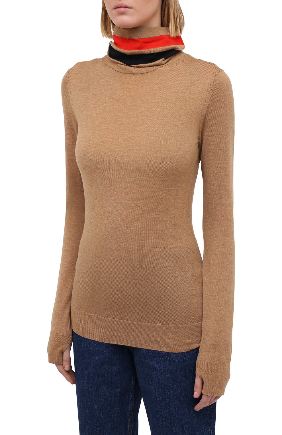 Шерстяная водолазка BURBERRY, арт. 8037213, фото 3