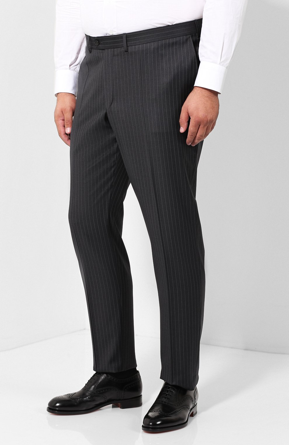 Шерстяной костюм с пиджаком на двух пуговицах EDUARD DRESSLER, арт. N282/12047, фото 4