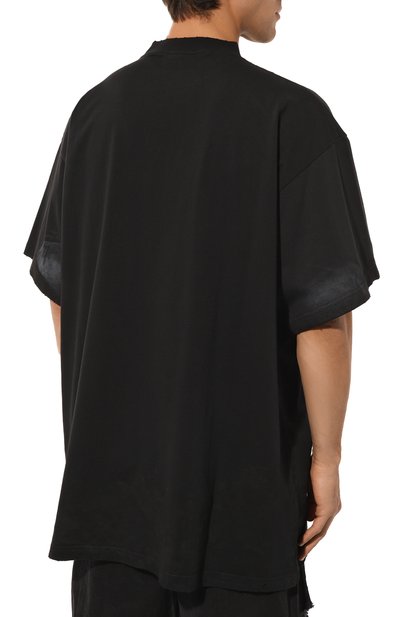 Хлопковая футболка BALENCIAGA, арт. 787349/TQVU4, фото 4