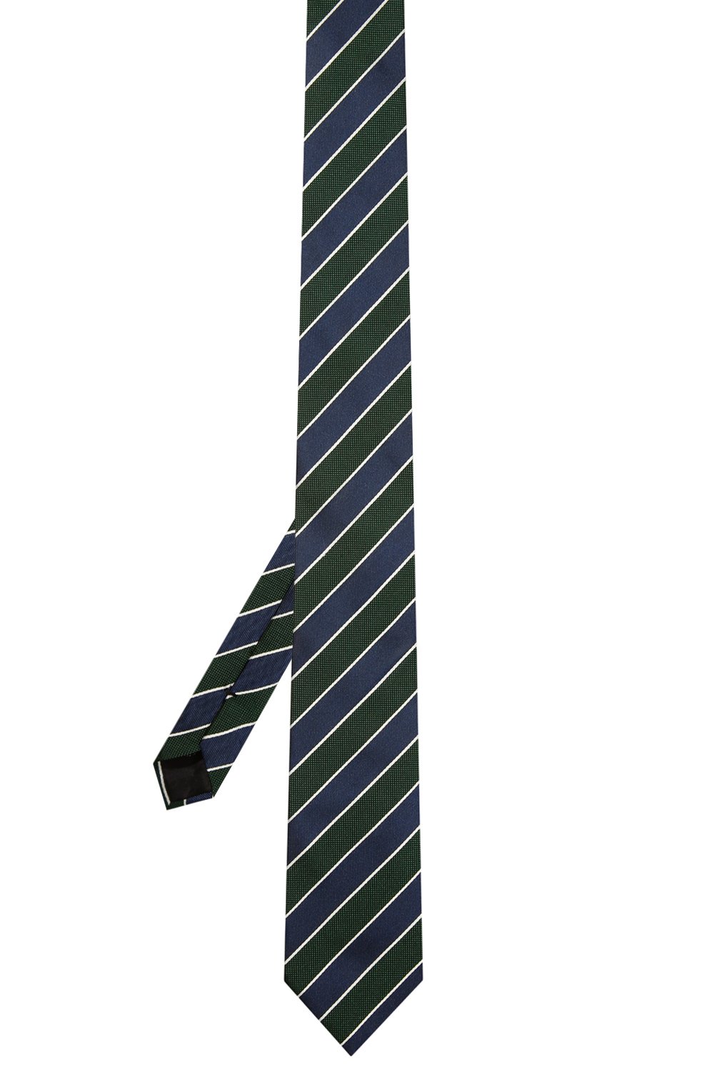 Шелковый галстук BROUBACK темно-зеленого цвета по цене 5995 руб., арт. TIE 8CM/FW22, фото 3 Шелковый галстук BROUBACK, арт. TIE 8CM/FW22, фото 3