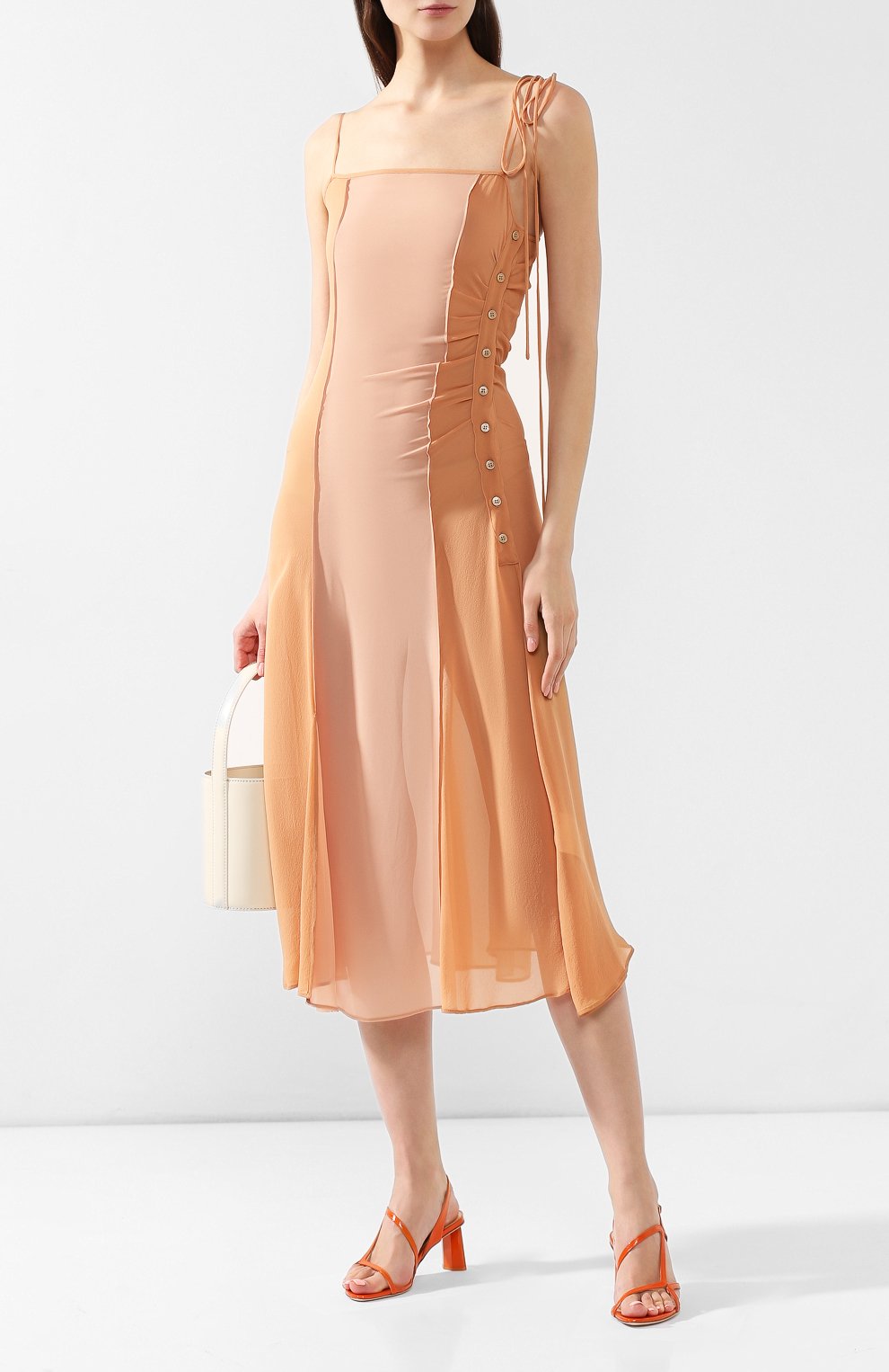 Платье ACNE STUDIOS розового цвета по цене 98750 руб., арт. A20097, фото 2 Платье ACNE STUDIOS, арт. A20097, фото 2