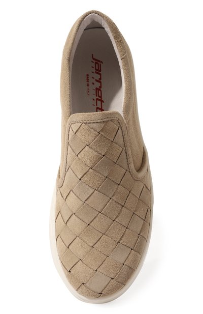 Кожаные слипоны JARRETT, арт. JE1SN16A/CR.VEL0UR/35-40, фото 4