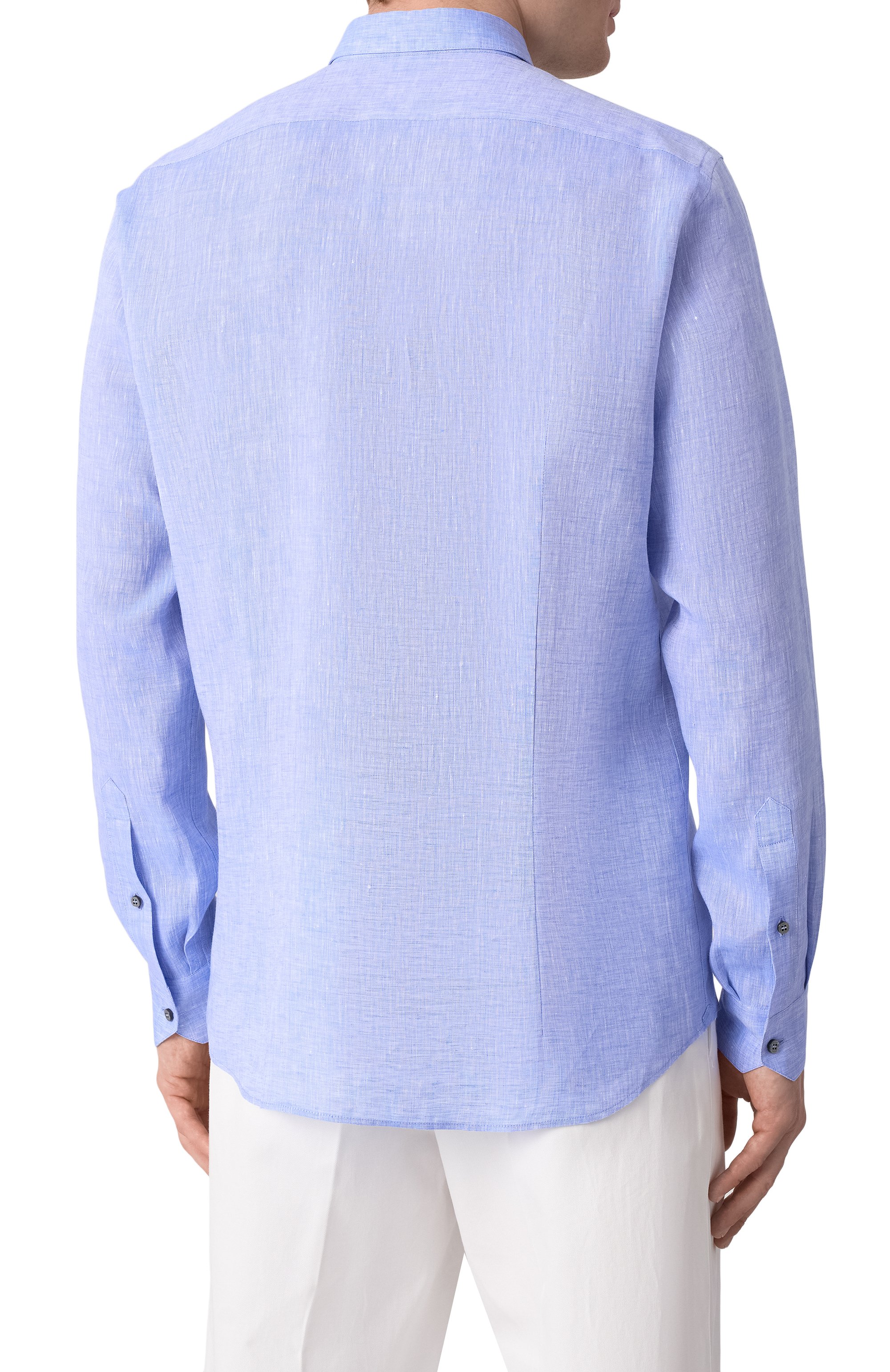 Льняная рубашка ZILLI, арт. LINAS1M080013123U, фото 4