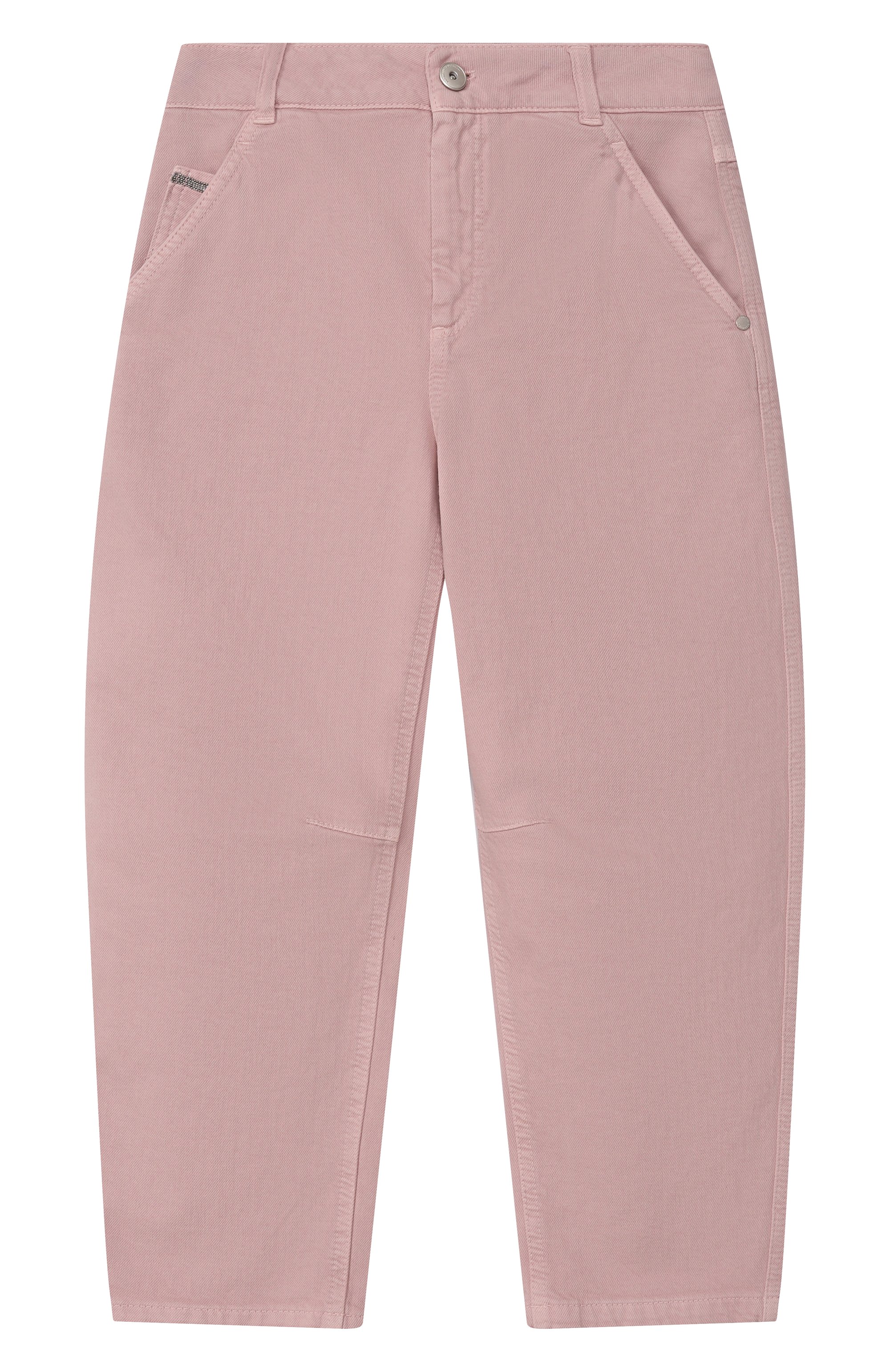 Джинсы BRUNELLO CUCINELLI розового цвета по цене 51950 руб., арт. B0H43P648B, фото 1 Джинсы BRUNELLO CUCINELLI, арт. B0H43P648B, фото 1