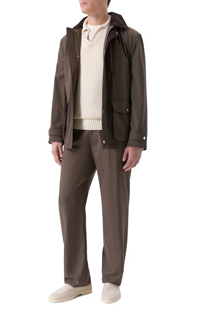 Текстильные лоферы DOUCAL'S, арт. DU3413NWMAPY824G, фото 2