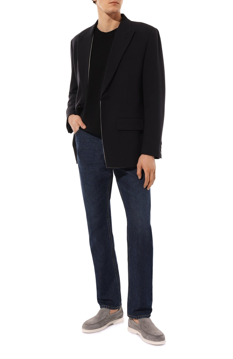 Замшевые лоферы DOUCAL'S, арт. DU2814ARTHUY106I, фото 2