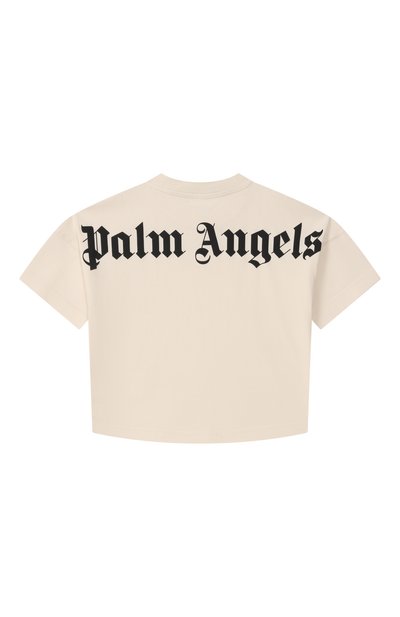 Хлопковая футболка PALM ANGELS, арт. PBAA002S26JER001, фото 2